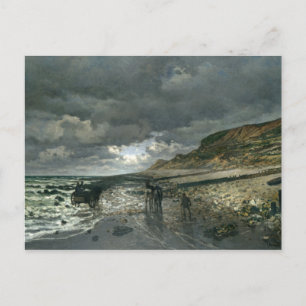 Carte Postale Claude Monet - La Pointe de la Hève à Low Tide