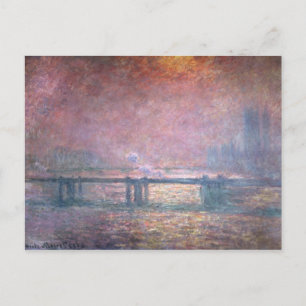Carte Postale Claude Monet   La Tamise à Charing Cross, 1903