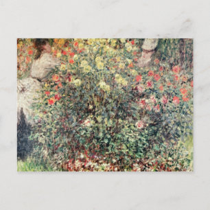 Carte Postale Claude Monet Les femmes dans les fleurs, 1875