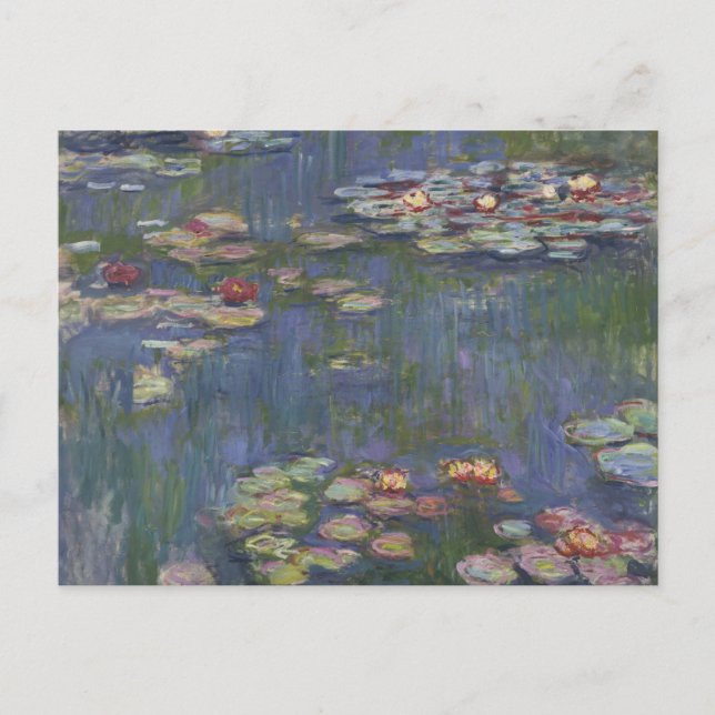 Carte Postale Claude Monet - Lys d'eau (Devant)