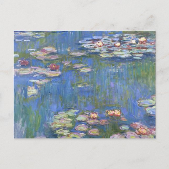 Carte Postale Claude Monet // Nappes d'eau (Devant)