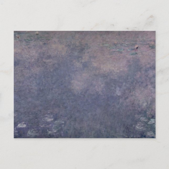 Carte Postale Claude Monet | Nénuphars : Deux saules pleurants (Devant)