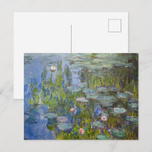 Carte Postale Claude Monet Nymphéas 1915 Art Impressionniste