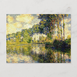 Carte Postale Claude Monet - Poplars sur l'épte