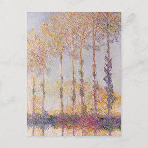 Carte Postale Claude Monet   Poplars sur les rives de l'Epte