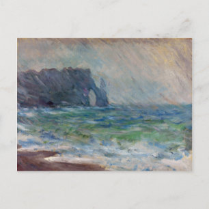 Carte Postale Claude Monet Rainfall Etretat Normandie France