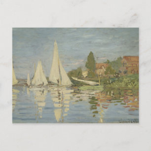 Carte Postale Claude Monet - Regattas à Argenteuil