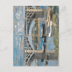 Carte Postale Claude Monet Seine Argenteuil Seinebr? cke bei Arg