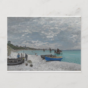 Carte Postale Claude Monet Sky Clouds Bateaux Bateaux Bateaux Me