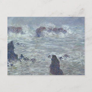 Carte Postale Claude Monet   Storm, au large de la côte de Belle