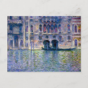 Carte Postale Claude Monet Venice