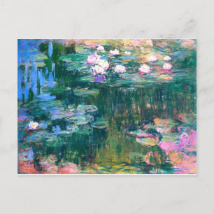 Carte Postale Claude Monet Water Lilies 1917