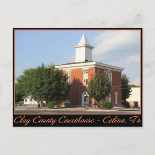 Carte Postale Clay County Courthouse - Celina, TN