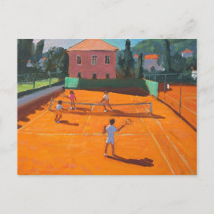 Carte Postale Clay Court Tennis Lapad Croatie 2012