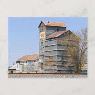 Carte Postale Clayton, Nouveau-Mexique, moulin à grains et ascen