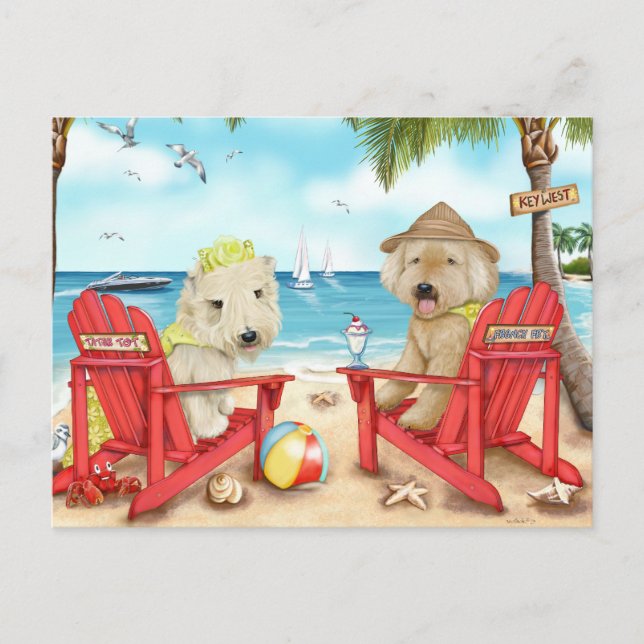 Carte Postale Clé d'amour Ouest (Devant)