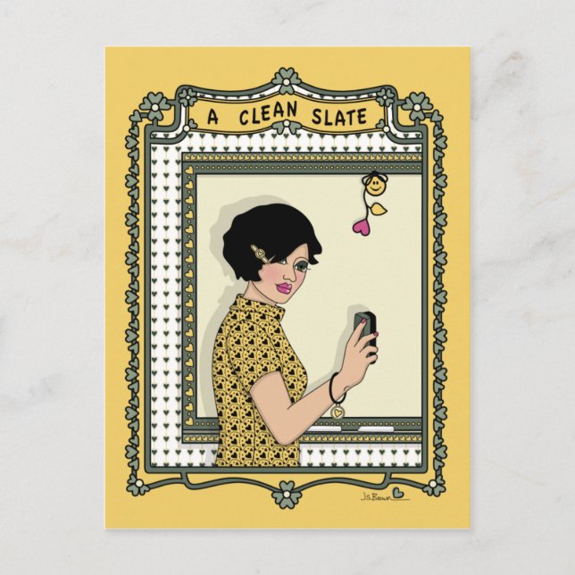 Carte postale Clean Slate_C_ (Devant)