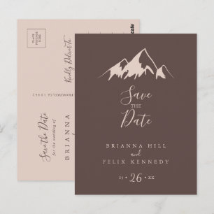 Carte Postale Clear Mountain Country Enregistrer la date