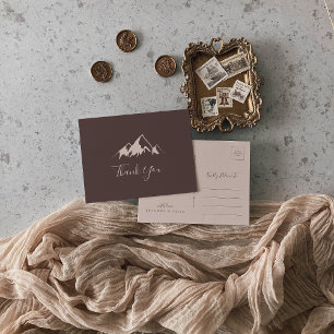 Carte Postale Clear Mountain Country Merci