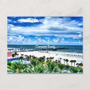 Carte Postale Clearwater Beach, Floride, destination vacances
