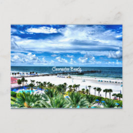 Carte Postale Clearwater Beach, Floride, destination vacances