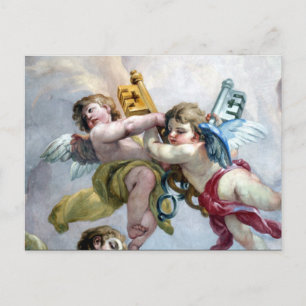 Carte Postale clés de fresque