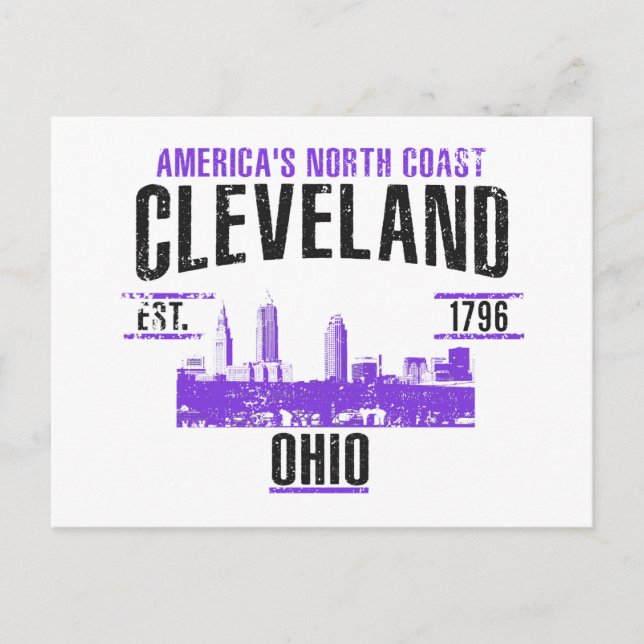 Carte Postale Cleveland (Devant)