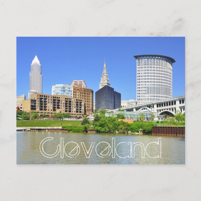 Carte Postale Cleveland, Ohio, États-Unis (Devant)