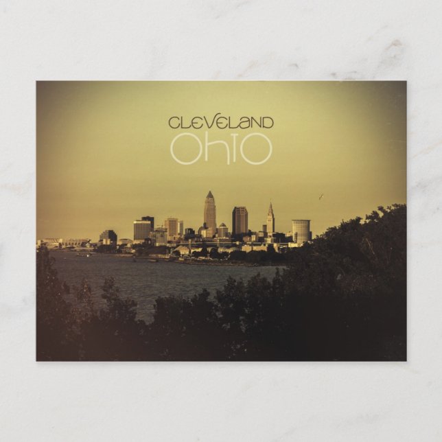 Carte Postale Cleveland, Ohio - Vintage (Devant)