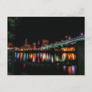 Carte Postale Cleveland, paysage urbain de l'Ohio, non étiqueté