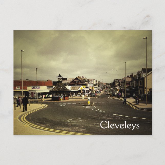 Carte Postale Cleveleys (Devant)