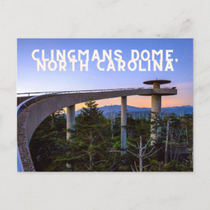 Carte postale Clingmans Dome, Caroline du Nord