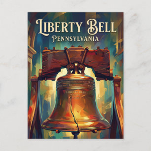 Carte Postale Cloche de la Liberté Pennsylvanie