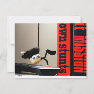 Carte Postale Close-up de "Mission Impossible" Fubby