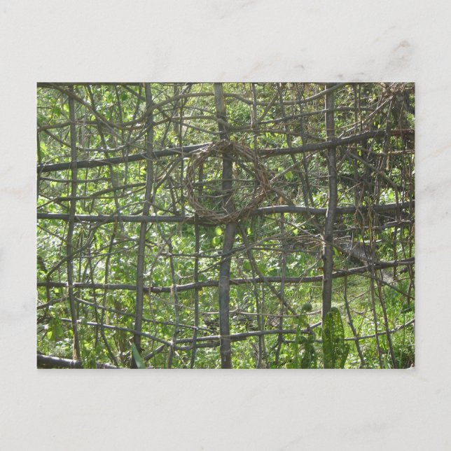 Carte Postale Clôture (Devant)