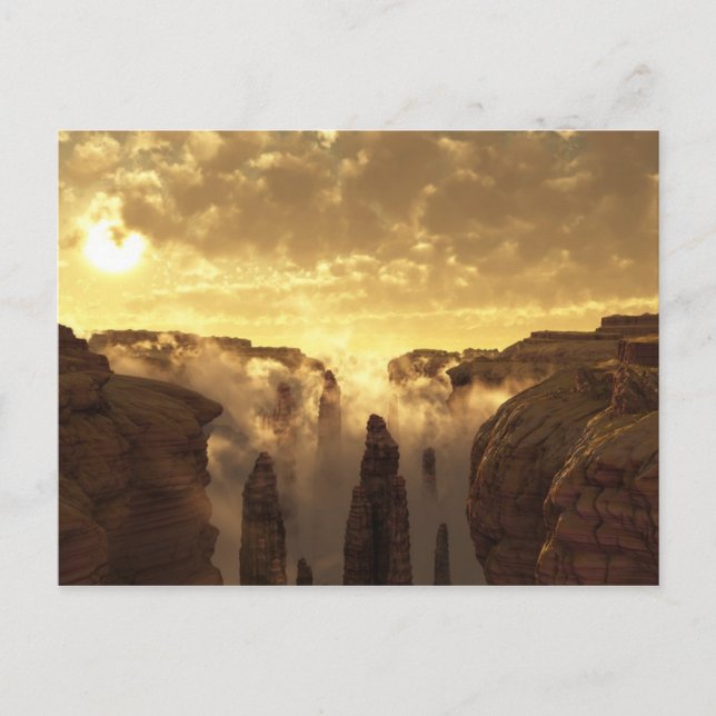Carte postale Cloud Canyon (Devant)