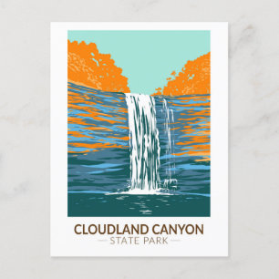 Carte Postale Cloudland Canyon State Park Georgia Vintage