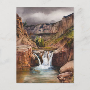 Carte Postale Cloudland Canyon State Park Nuageux