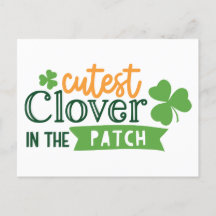 Clover de coupe dans la fermeture de patch St. Pat
