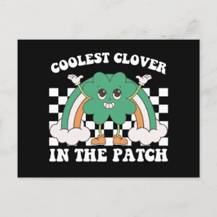 Carte Postale Clover le plus froid dans le Patch St Patrick's Da