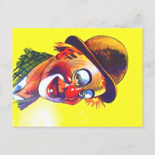 Carte Postale clown