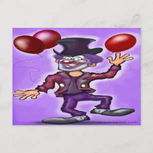 Carte Postale Clown