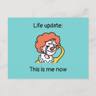 Carte postale Clown amusant - Les amis de la carte