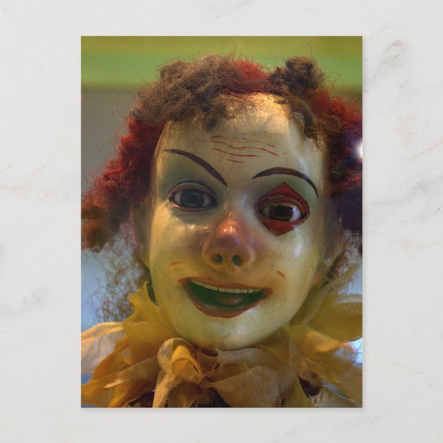 Carte Postale clown antique (Devant)