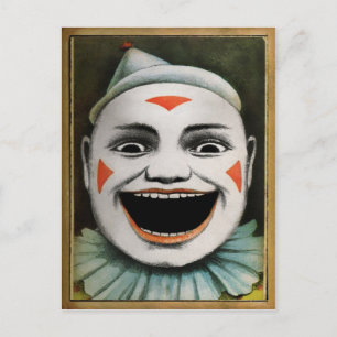 Carte Postale Clown rétro