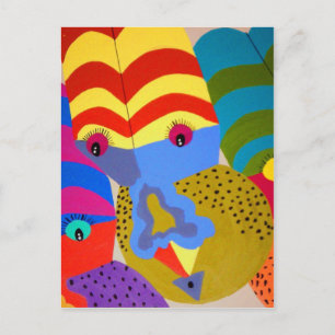 Carte Postale Clowns