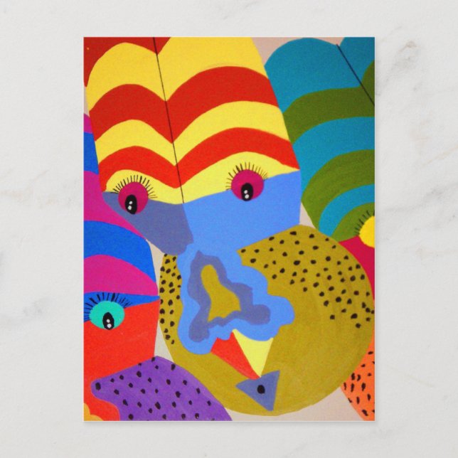 Carte Postale Clowns (Devant)