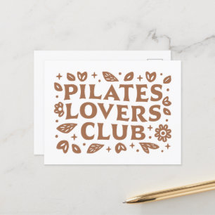 Carte Postale Club des amateurs de Pilates