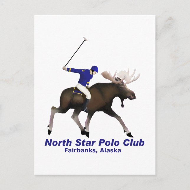 Carte Postale Club Polo North Star (Devant)
