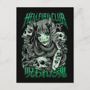 Carte Postale Club Succube de l'Enfer Anime
